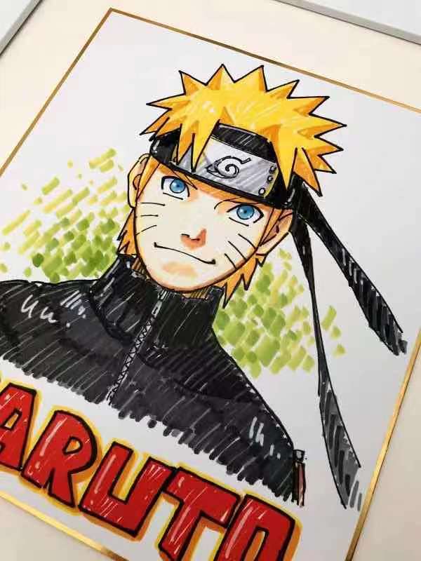 Painted Frame - Son Goku/ Naruto/ Luffy