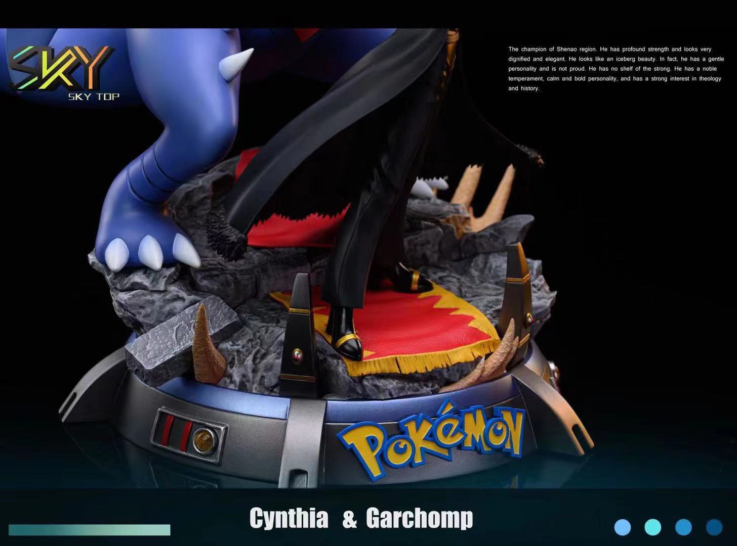  Sky Top Studio - Cynthia and Garchomp