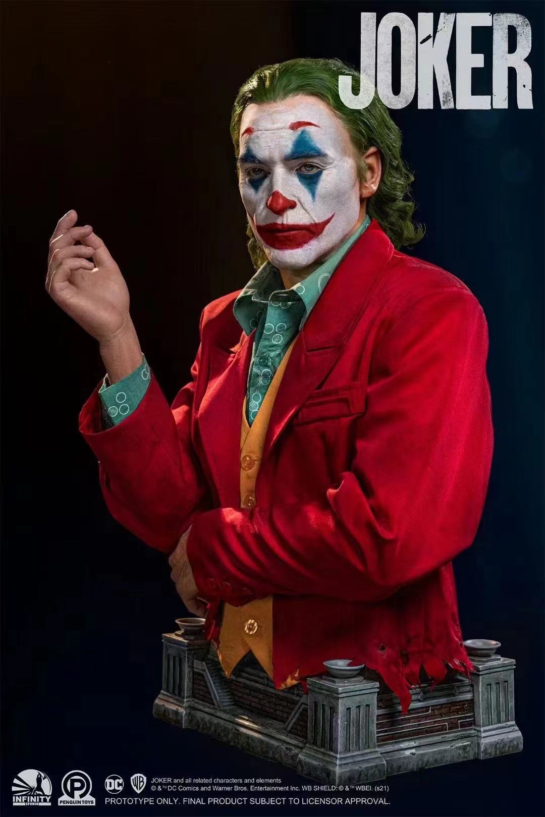 Joker Studio X Infinity Studio - Joker Bust [1/1 scale]