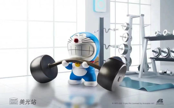 Macolt Station - Doraemon with Dumbbell