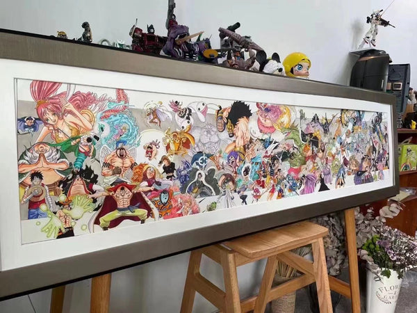 One Piece Poster Frame with artist Signature [2 variants]