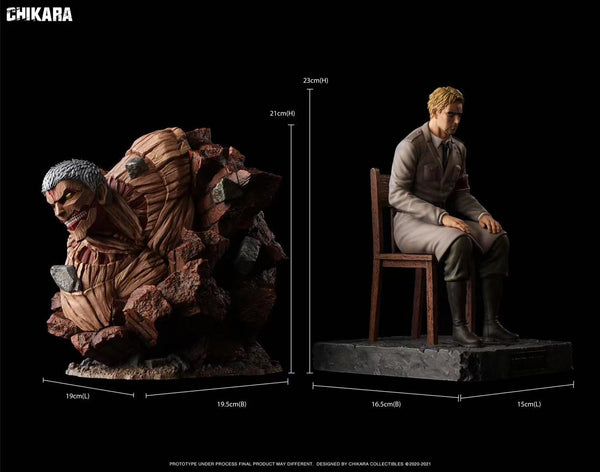 CHIKARA Studio - The Armored Titan and Reiner Braun  [2 variants]