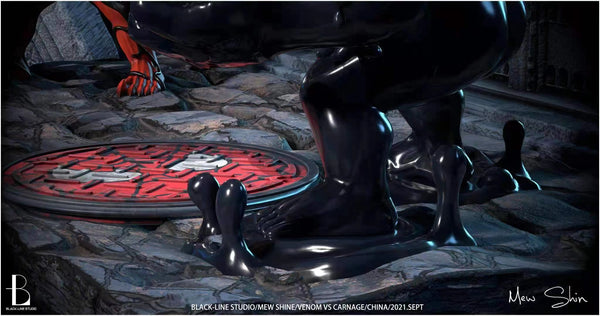 Model Craft X Black-Line  - Venom VS Spiderman Carnage [4 variants]