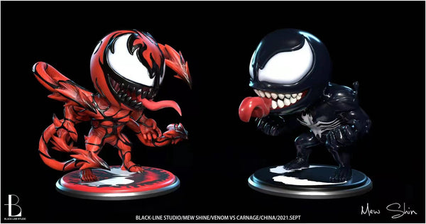 Model Craft X Black-Line  - Venum VS Spiderman Carnage [4 variants]
