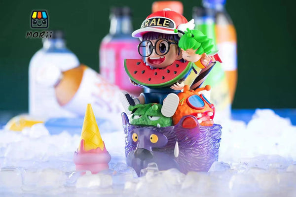 Morii Studio -  Arale eating watermelon