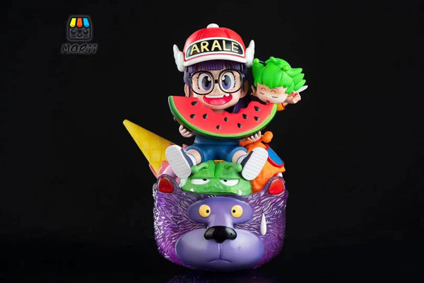 Morii Studio -  Arale eating watermelon