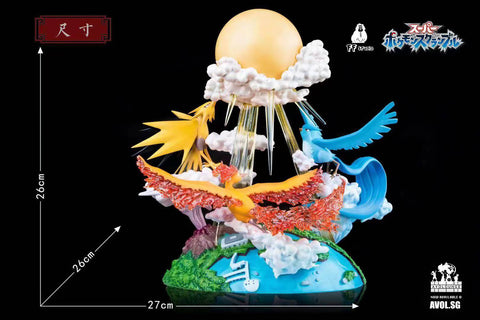 FF Studio - Legendary Birds Moltress Zapdos Articuno