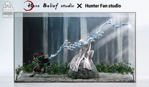 Hero Belief Studio X Hunter Fan Studio - Kamado Tanjiro Water Form Blessed rain after the drought