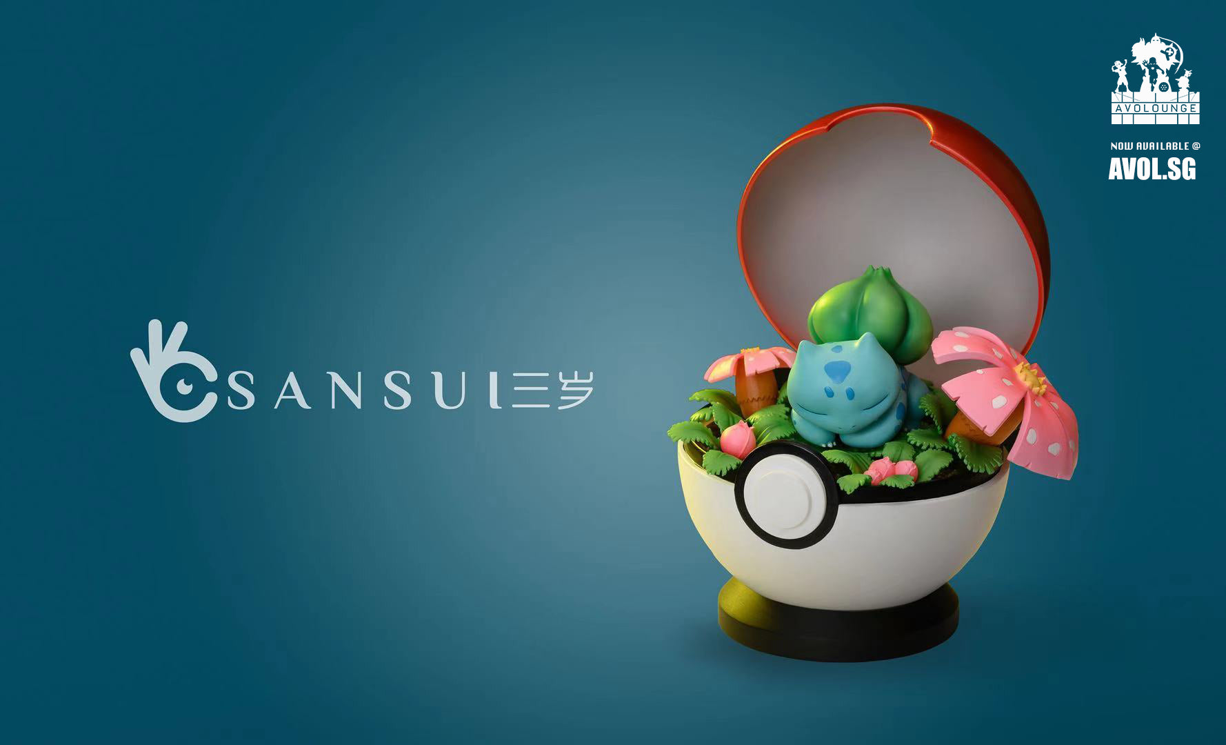 Sansui Studio - Barbasol in Pokemon Ball