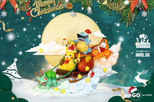 Go Studio - Christmas Pikachu Bulbasaur Squirtle Charmander