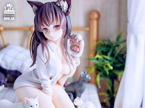 DCTer - Miya Cat Lady 1/7 scale [Brown hair/ Grey hair]