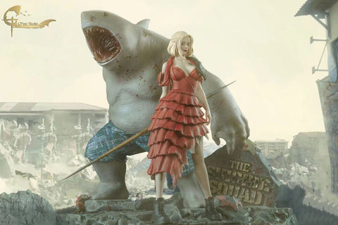 C Four studio - Harley Quinn and King Shark 1/6 scale [Standard/ Exclusive]