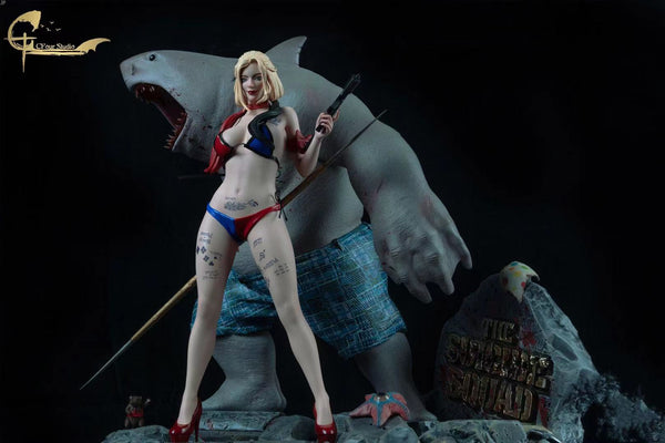 C Four studio - Harley Quinn and King Shark 1/6 scale [Standard/ Exclusive]