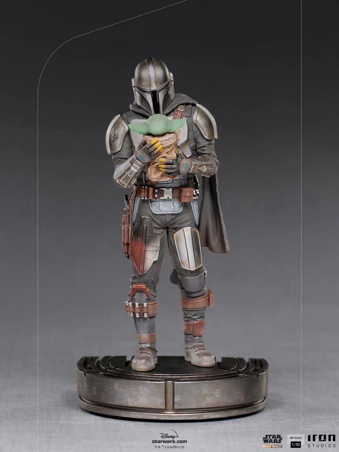 [License] Iron Studios - The Mandalorian and Grogu Art 