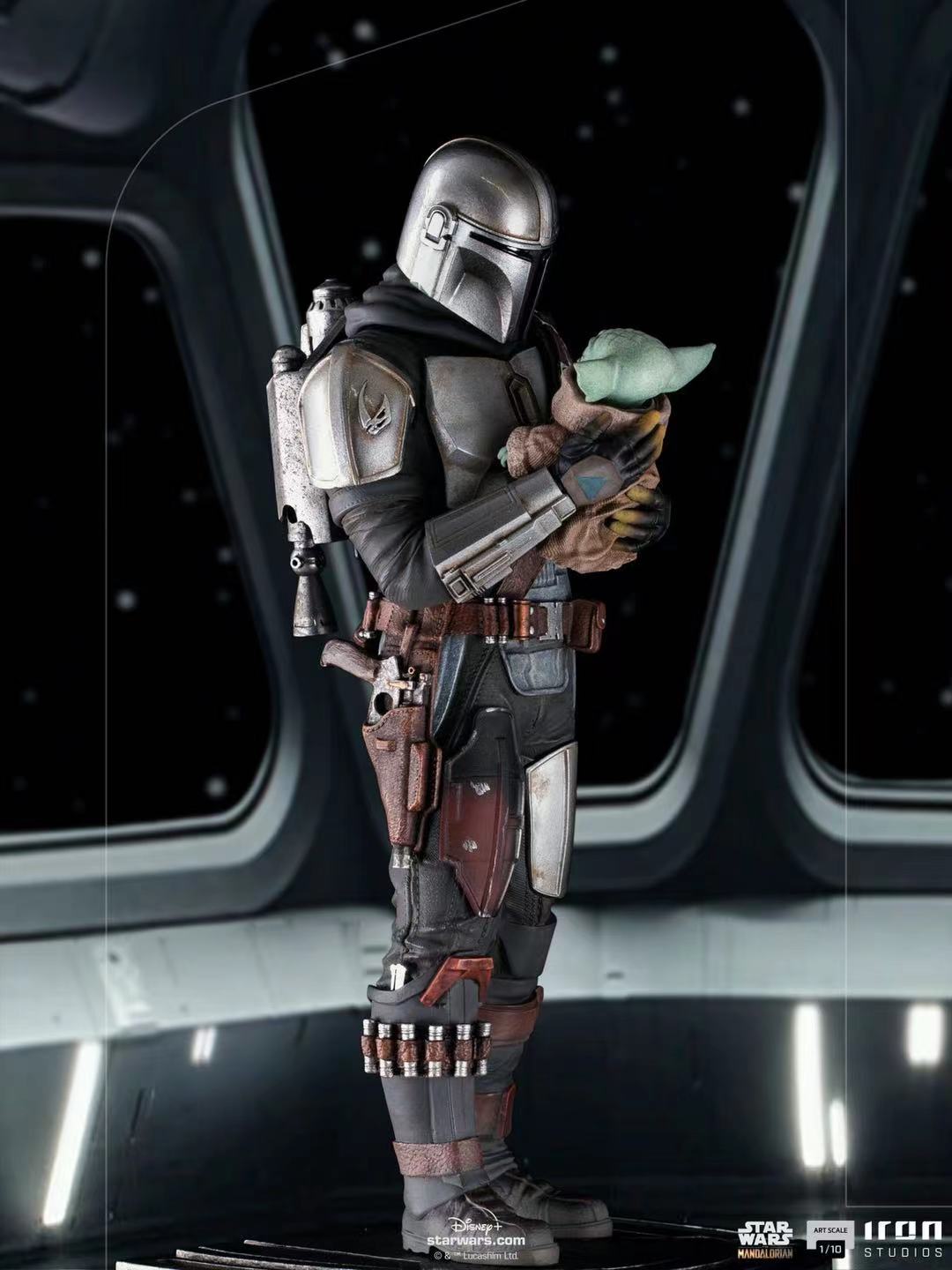 [License] Iron Studios - The Mandalorian and Grogu Art 
