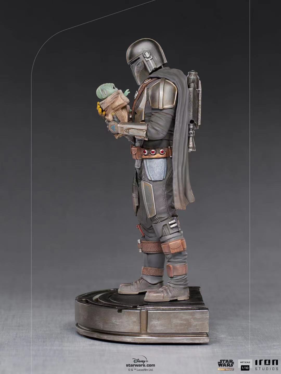 [License] Iron Studios - The Mandalorian and Grogu Art 