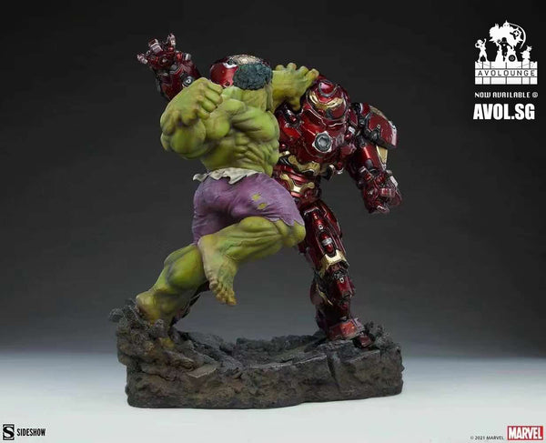 Maquette by Sideshow Collectibles  - Hulk vs. Iron Man 