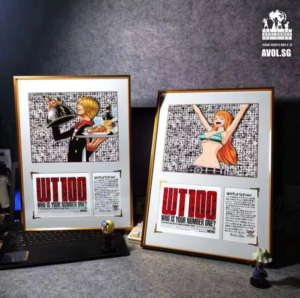 WT100 Nami/ Sanji Poster 