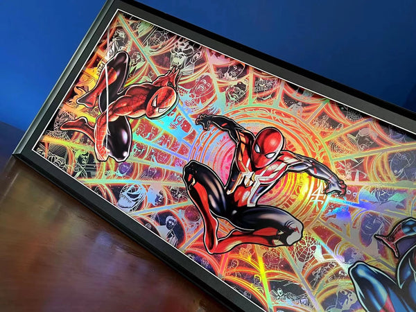 Iron Spiderman poster frame 