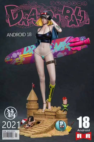  Dragon Studio  - Andriod 18 (cast off) 1/6 scale or 1/4 scale  [4 varaints] 