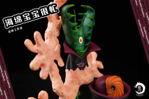 Long Hu Studio - Obito Uchiha and Plankton as Zetsu