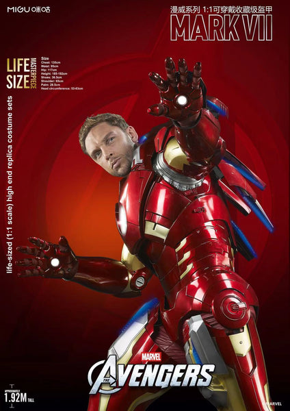 KillerBody  - Life size Iron Man MK7 Wearable Armour 
