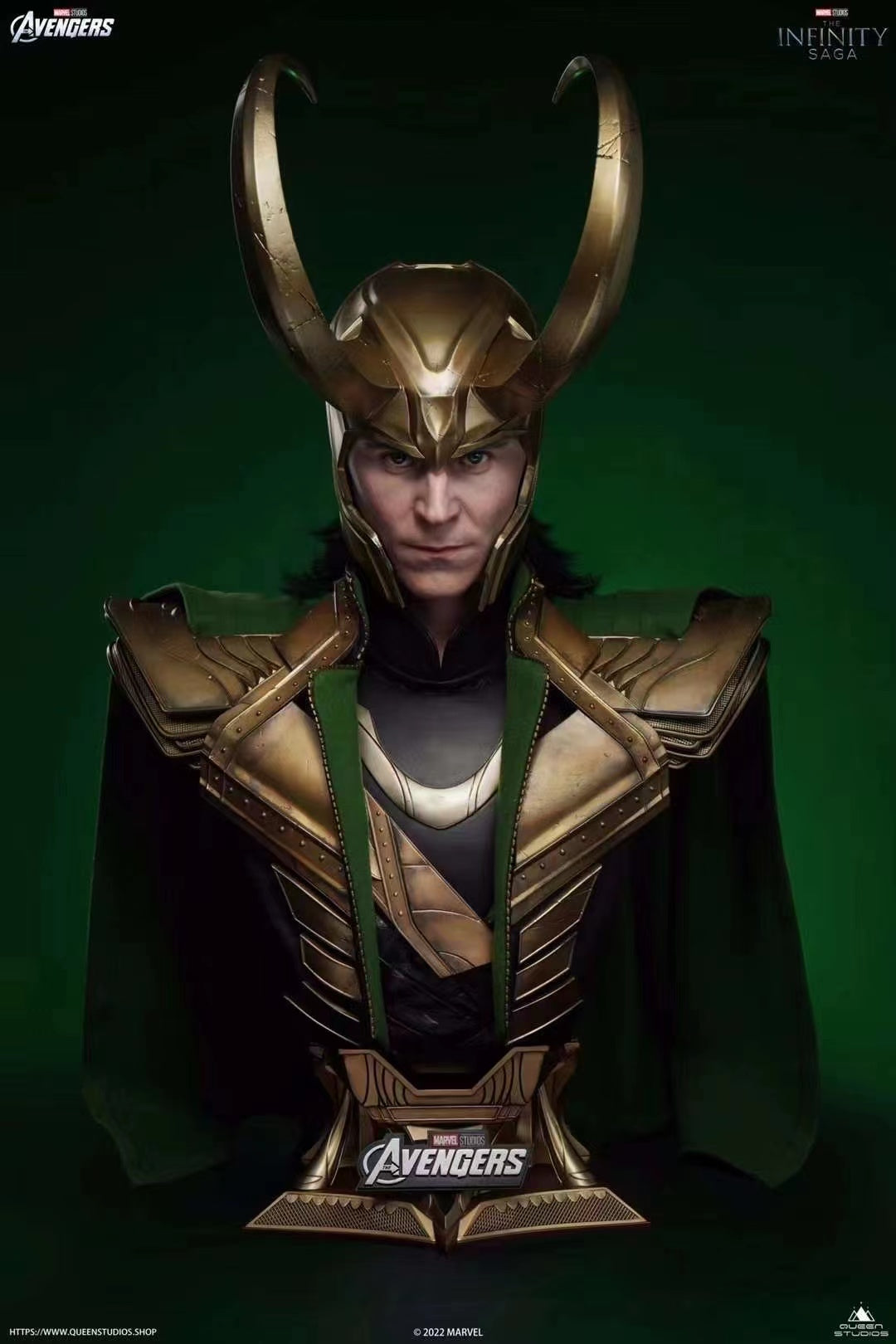 Queen Studios - Loki Bust [1/1 scale]