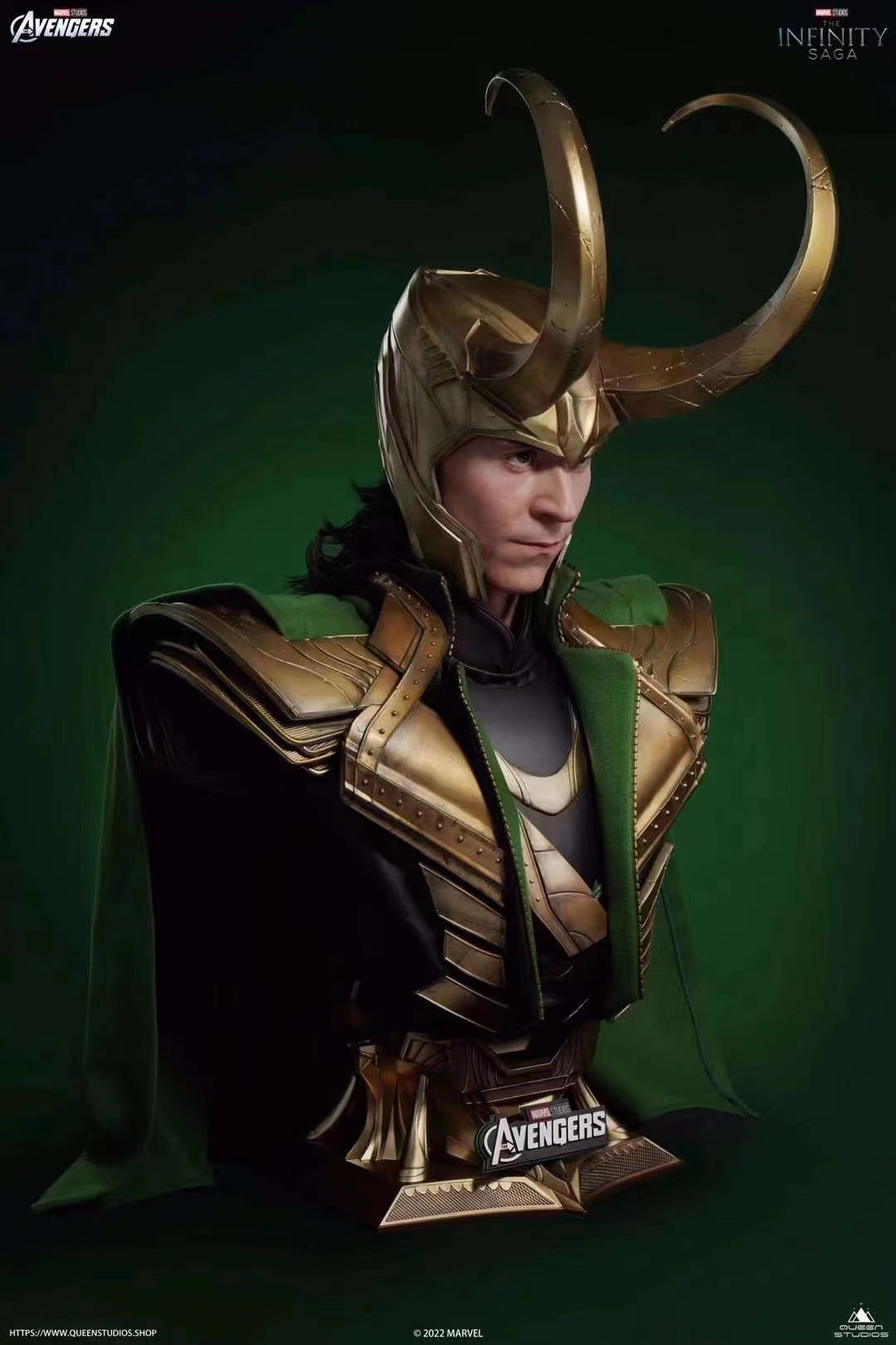 Queen Studios - Loki Bust [1/1 scale]
