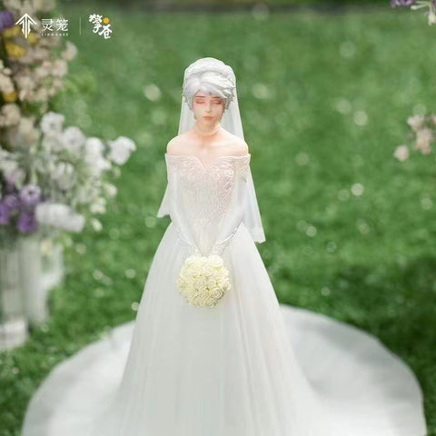 Qing Cang  Studio - Ran Bing in wedding Gown