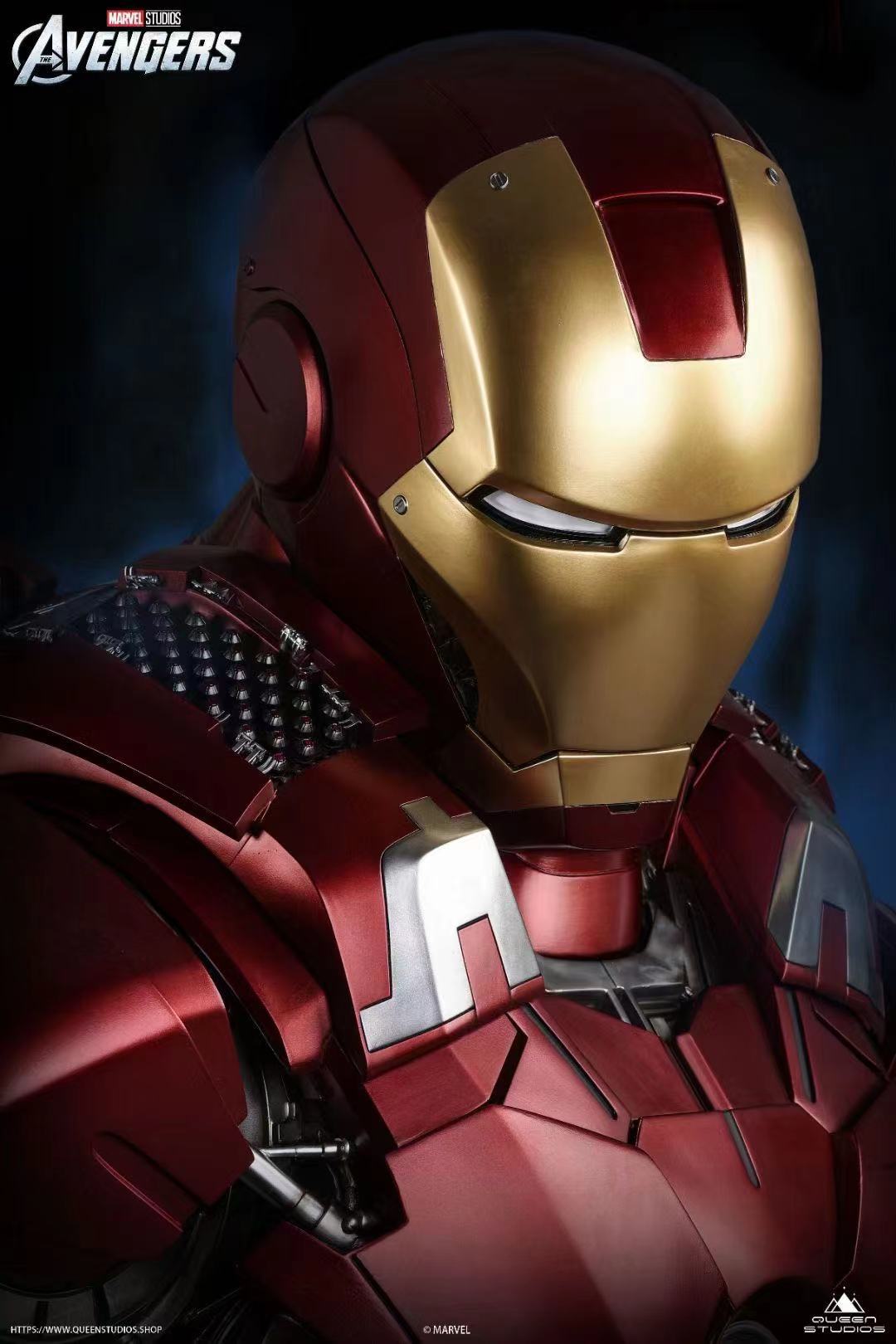 Queen Studios - Iron Man Mark 7 Bust [1/1 scale]