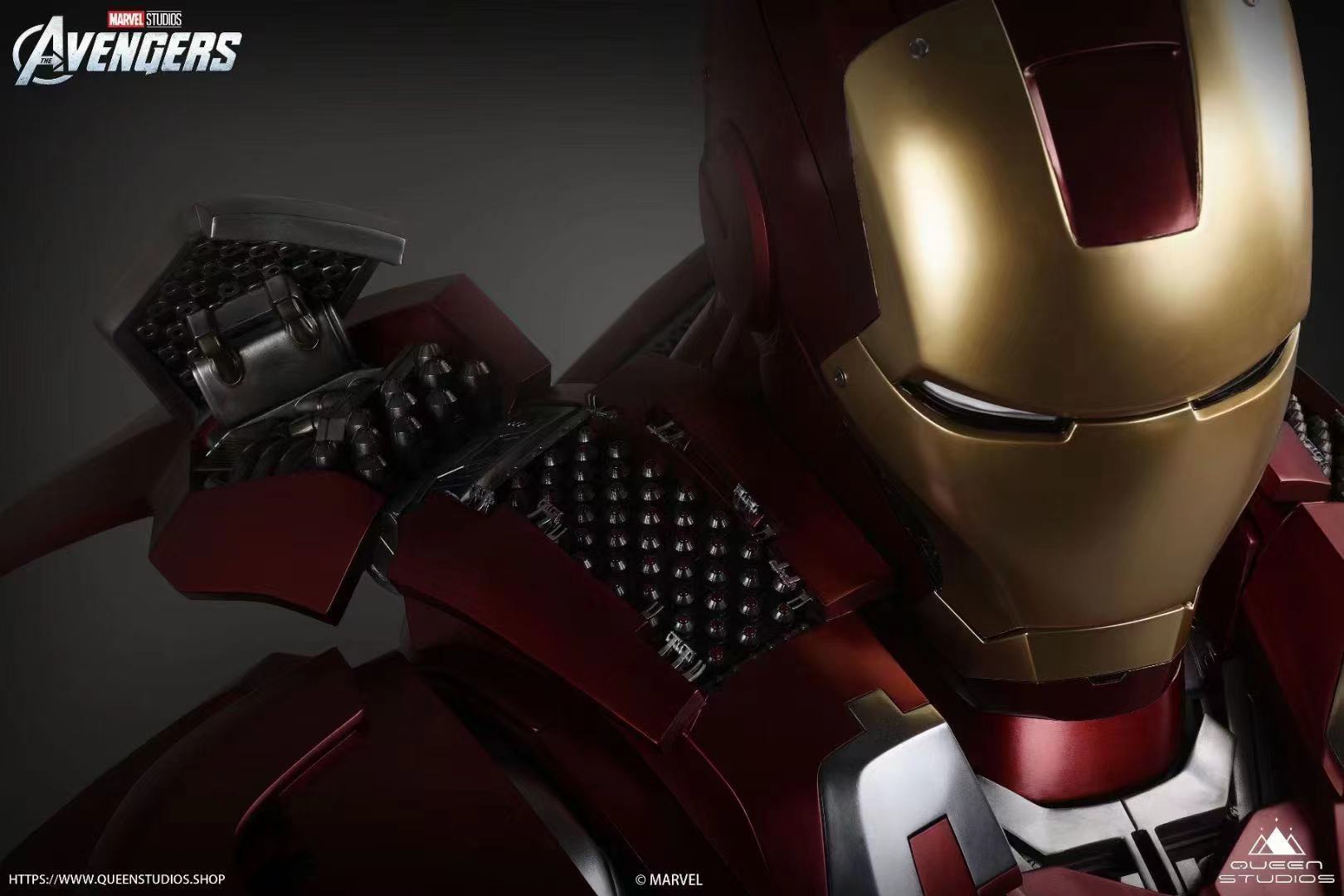 Queen Studios - Iron Man Mark 7 Bust [1/1 scale]