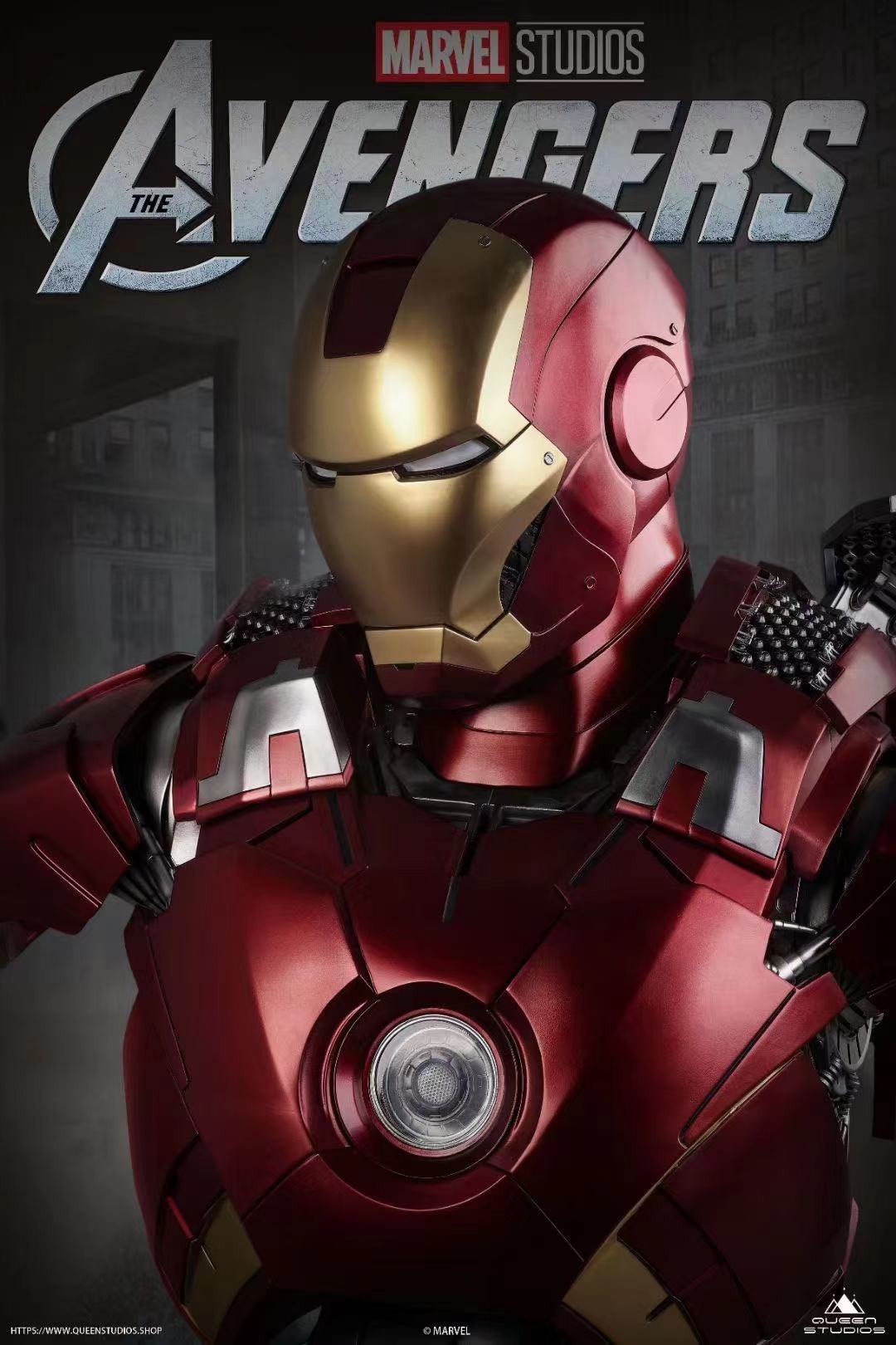 Queen Studios - Iron Man Mark 7 Bust [1/1 scale]