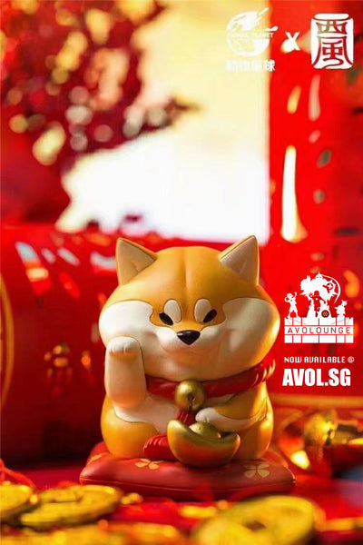 Animal Planet X Xi Feng Studio - Shiba Inu Lucky Wealth & Lion Dance [2 variants]