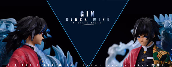 Gin X Black Feather Studio - Water Pillar Tomioka Giyu