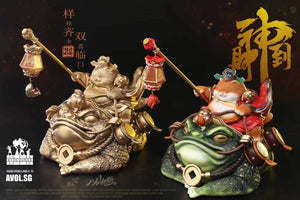 God of Fortune - Eight Deities and Fortune cat [2 variants]