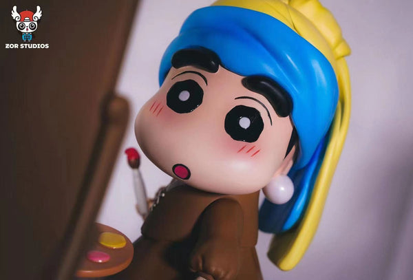 Zor Studios - Crayon Shin Chan Cosplay Girl with a Pearl Earring