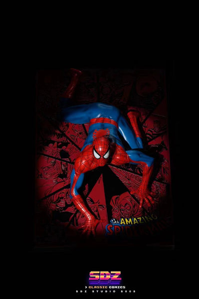 SDZ - Pop out Spider-man on wall frame