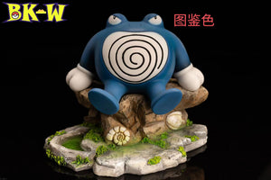 BKW Studio - Poliwrath [Sky blue/ Deep Sea Blue]