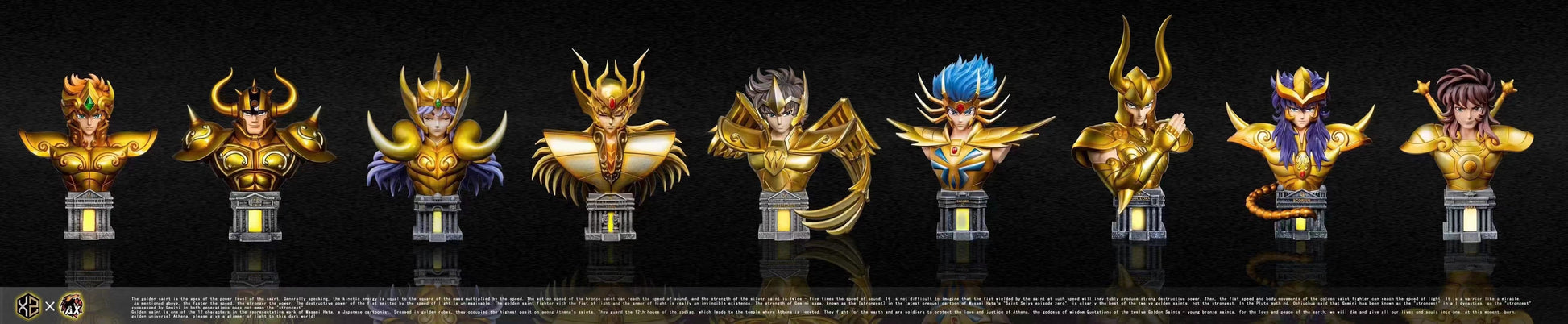 XS-Studios＆AX-Studios  - Libra Dohko Bust(design A / Design B with Helmut)