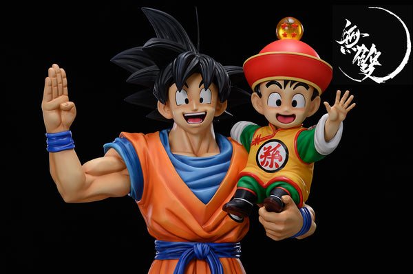 Wu Shuang Studio - Father and Son, Son Goku and Son Gohan