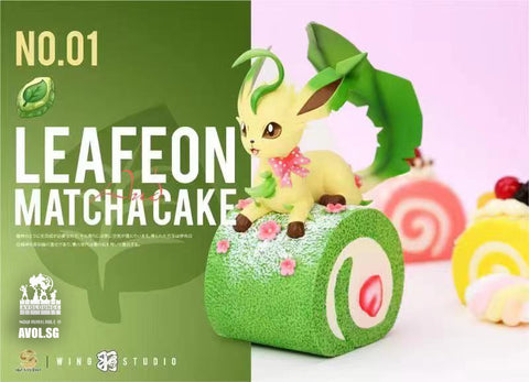 HZ Studio X Yu Studio - Matcha Cake Leafeon