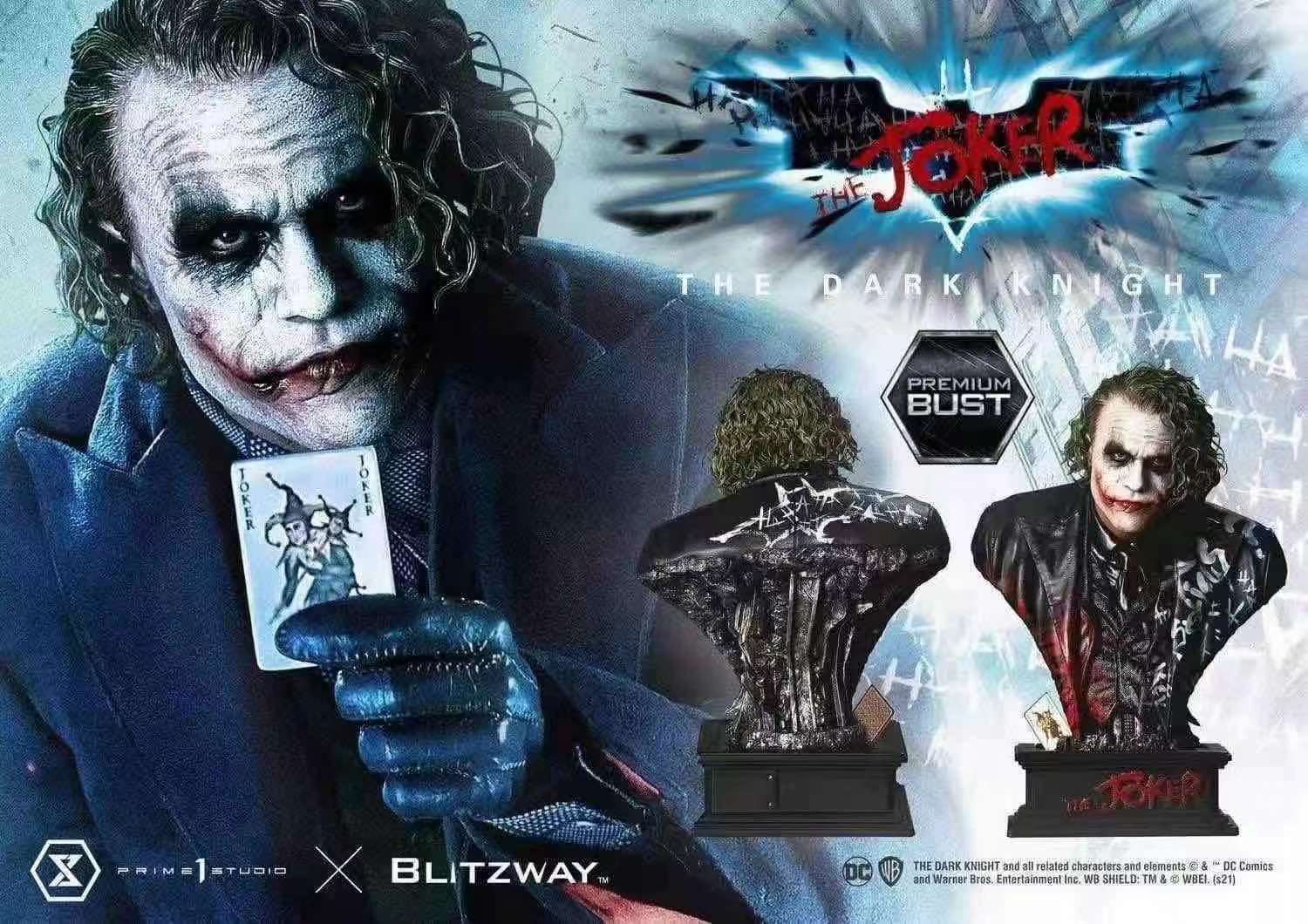 Prime1 Studio X Blitzway - Joker Bust [1/3 scale]