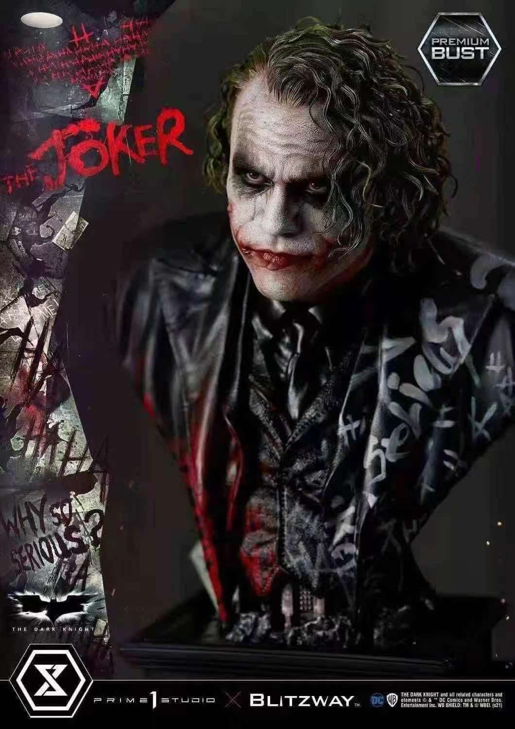 Prime1 Studio X Blitzway - Joker Bust [1/3 scale]