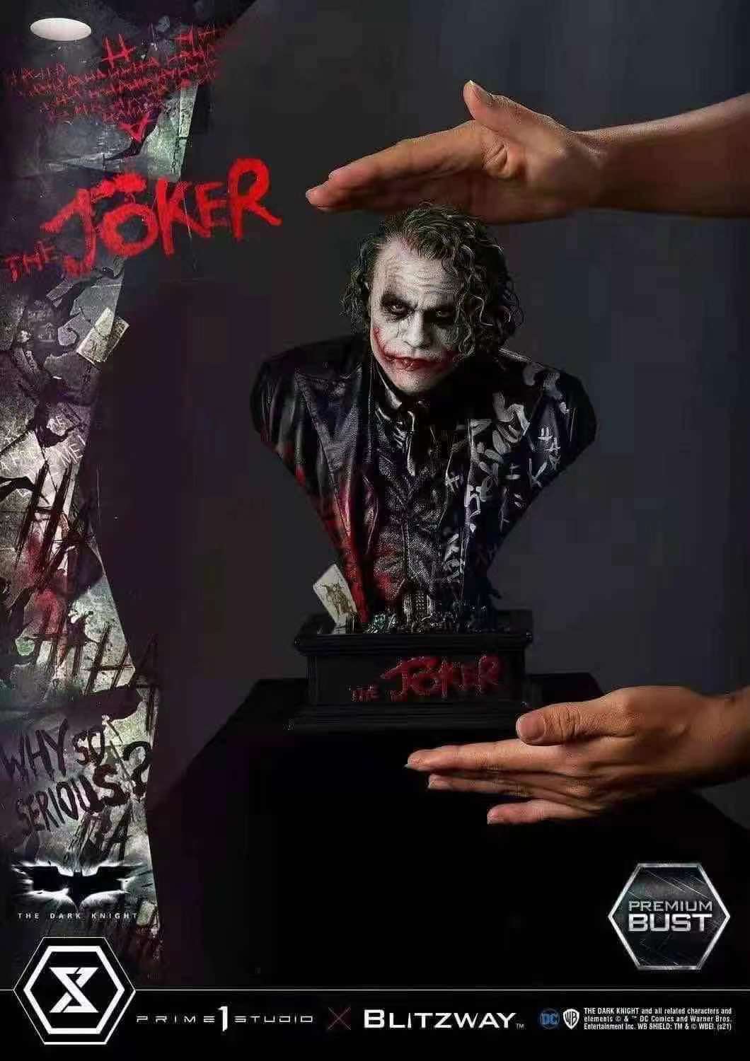 Prime1 Studio X Blitzway - Joker Bust [1/3 scale]