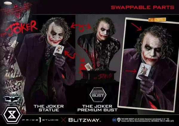 Prime1 Studio X Blitzway - Joker Bust [1/3 scale]