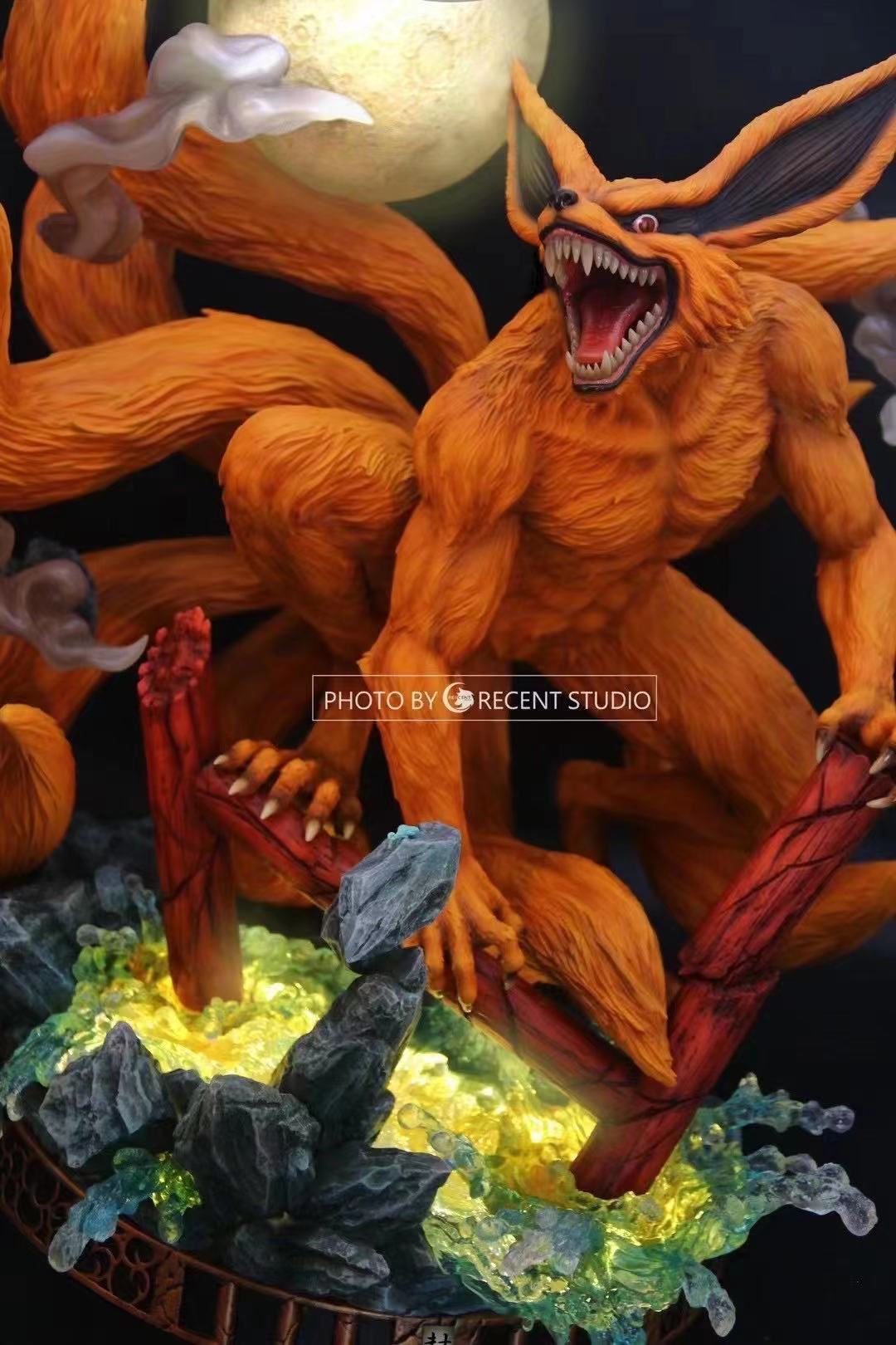 Crescent Studio  - Nine Tails Chakra Mode Naruto and Kurama