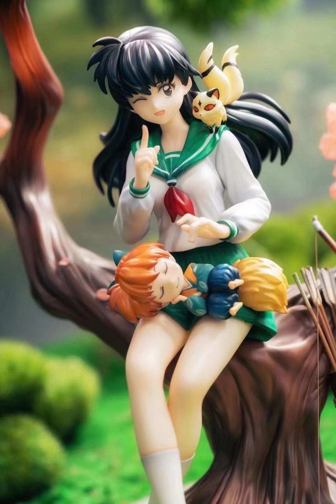 Hun Yu Studio - Inuyasha Higurashi Kagome Shippo Kirara [1/8 scale]