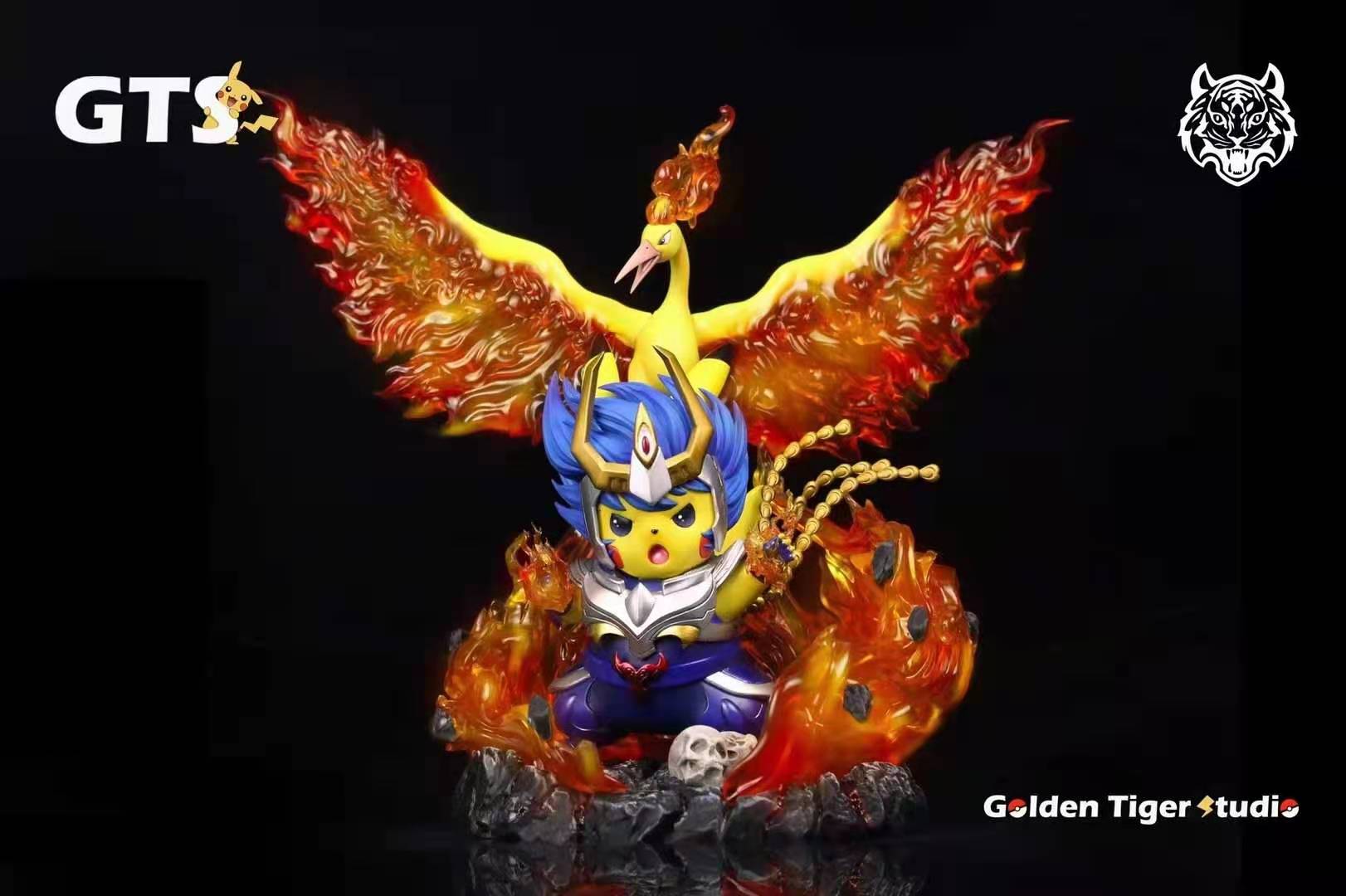 Golden Tiger Studio - Pikachu cosplay Phoenix Ikki (Blue/ Brown hair)
