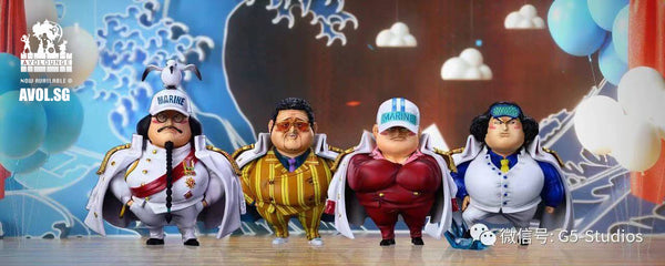 G5 Studios - Fatty Akainu/ Fatty Kuzan/ Fatty Borsalino / Fatty Sengoku