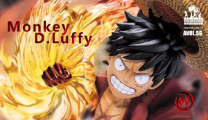 W Studio - Fire Flame Monkey D. Luffy [WCF]  Edit alt text